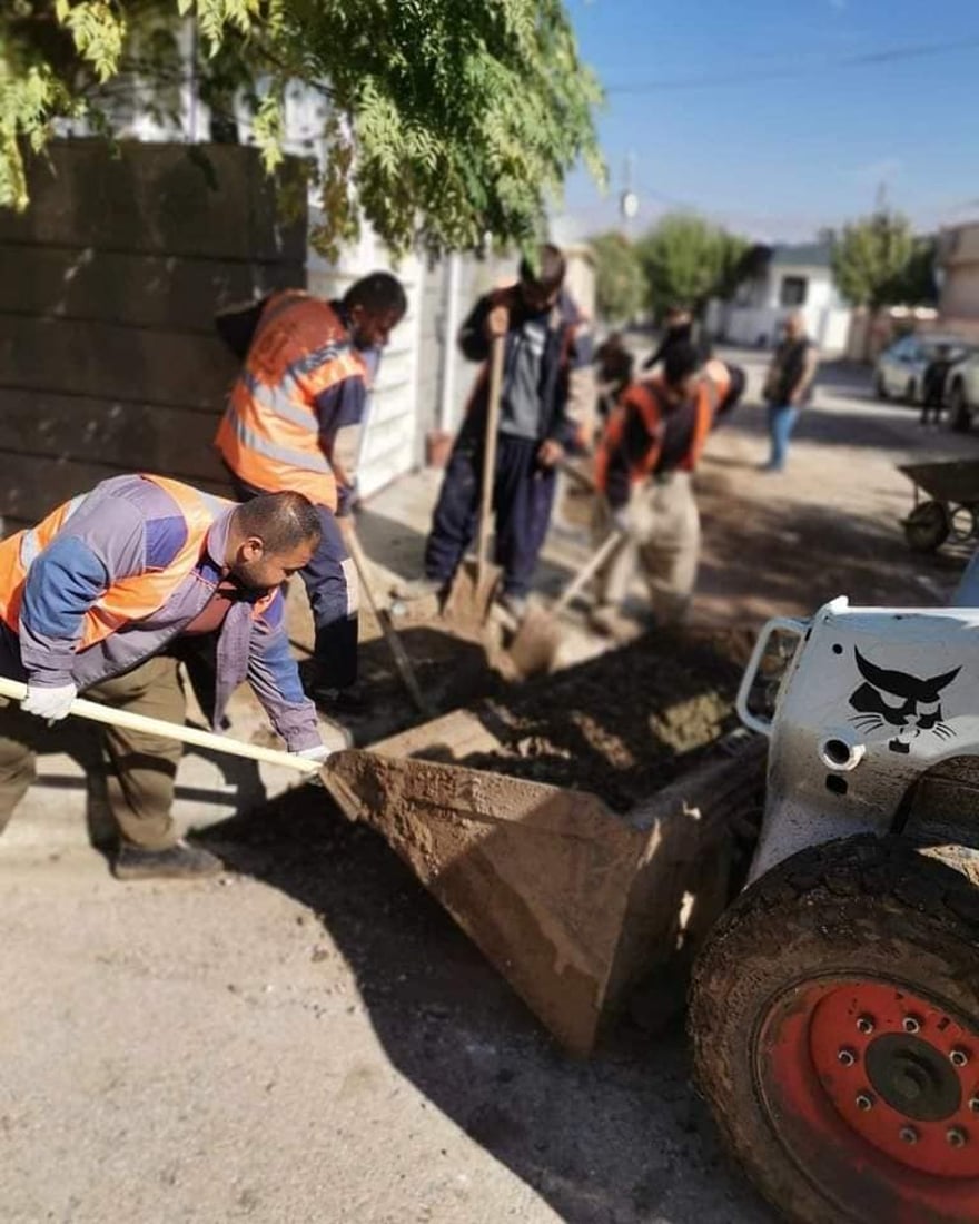 هەڵەبجە خۆی بۆ بارانی داهاتوو ئامادە دەکات