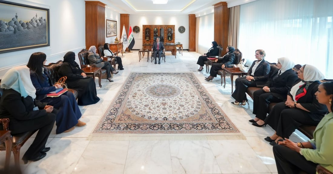 قاضيات العرب في ضيافة زيدان وبغداد مقر لشبكتهن بالإجماع