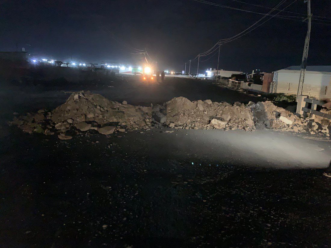 جسر عوينات تحت الصيانة وطريق ربيعة مغلق أمام القادمين من الموصل حتى مساء الأحد