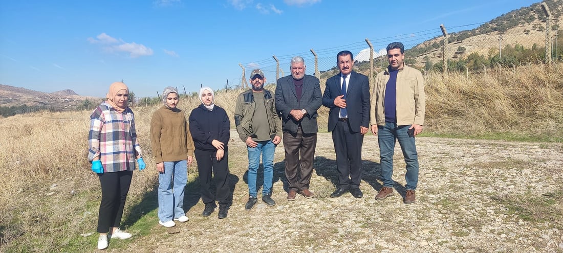 لیژنه‌یه‌كی كشتوكاڵى به‌غدا پشكنین بۆ گژوگیاى پیرمام ده‌كات