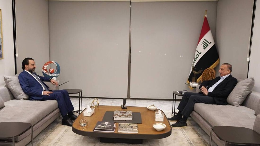 الحلبوسي يزور الكاظمي لمناقشة حسم الاستحقاقات الدستورية