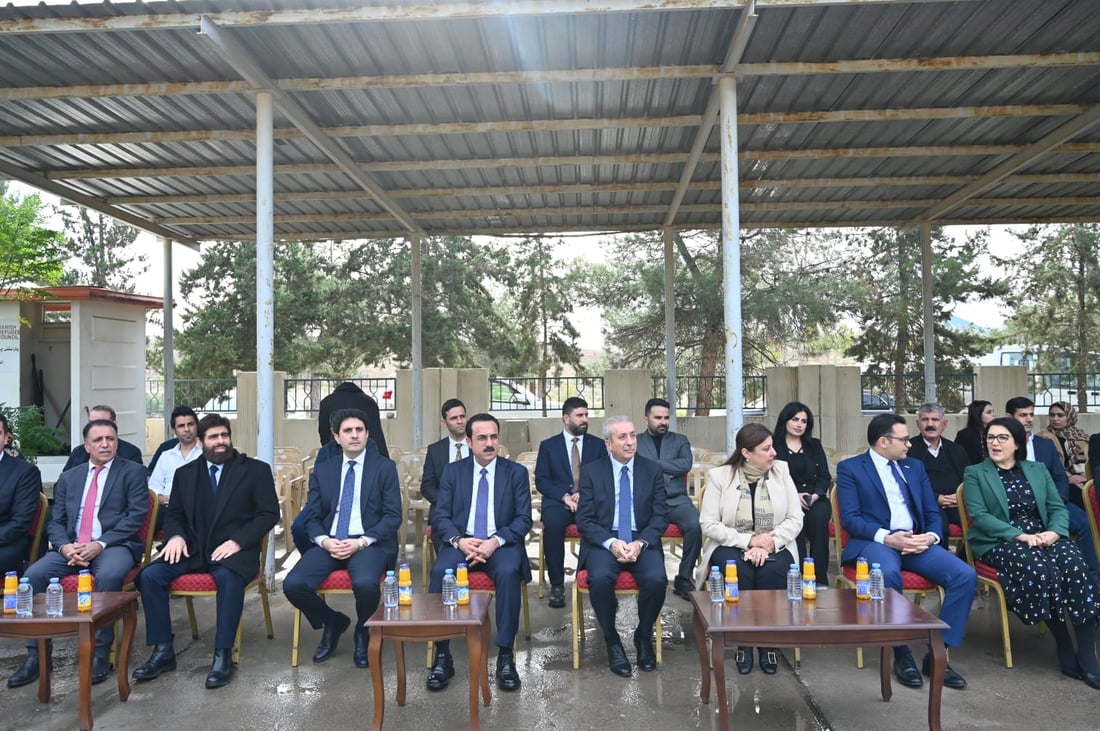 الوزير التركي غرس أول شجرة على مرتفعات كسنزان.. مشروع “NEFES” انطلق في أربيل