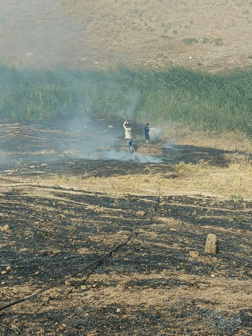 ئاگر لە دوو ناوچەی جیاوازی سنووری زاخۆ کەوتەوە