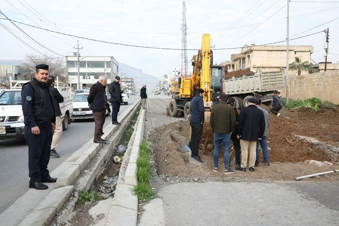 هاتوچۆی راپەڕین شۆفێران لە داخستنی رێگەیەک ئاگادار دەکاتەوە