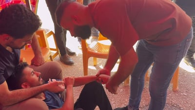 دوو لە مانگرتووەکانی خانەقین تەندروستییان تێکچوە