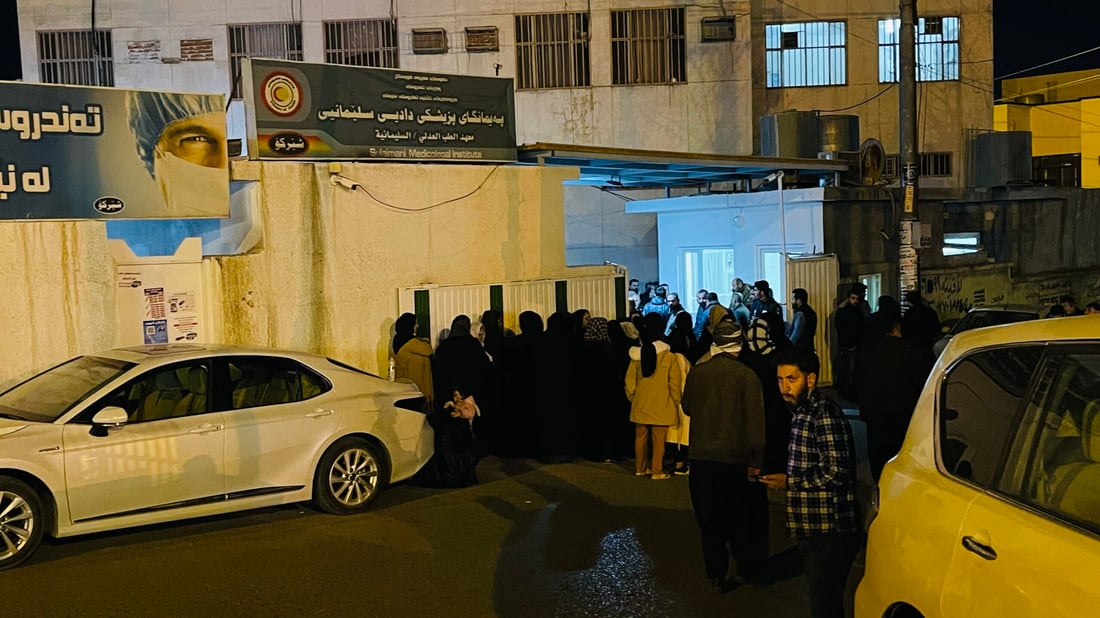 فيديو: انهيار معلمات السليمانية.. 5 أيام بلا طعام في إضراب الرواتب
