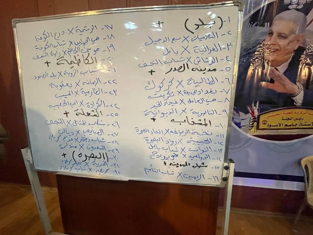 جاسم الأسود يترأس اللجنة المنظمة لبطولة المحيبس والقرعة ضمت 59 فريقاً (صور)