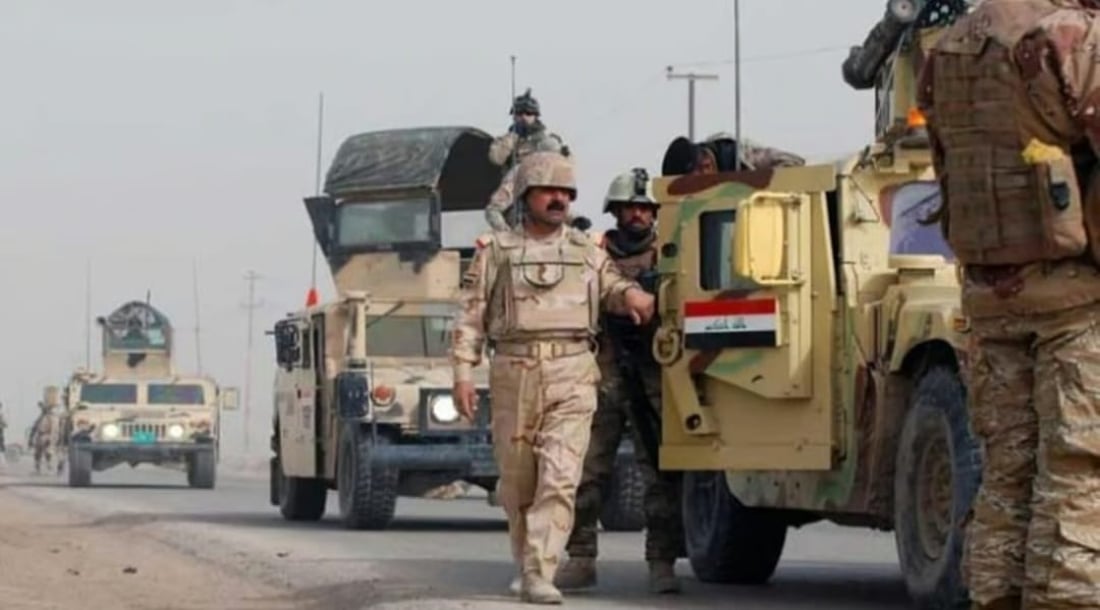 Bomb explosion injures two Iraqi soldiers during patrol