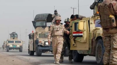 Bomb explosion injures two Iraqi soldiers during patrol
