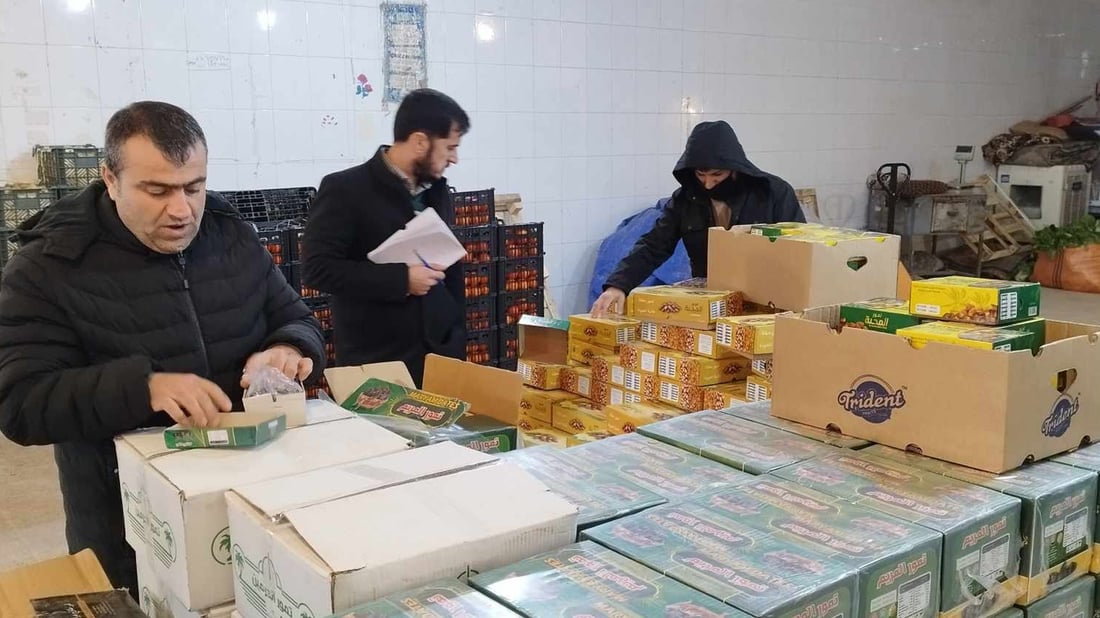 رەمەزان هات و 50 کارتۆن خورما دەستى بەسەرداگیرا