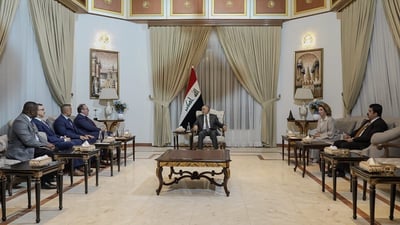 Iraqi parliament speaker meets new U.S. chargé d’affaires in Baghdad