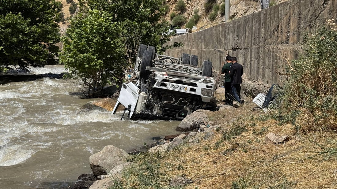 لە 45 رۆژدا دوو ئۆتۆمبێل لەسەر رێگای هامڵتۆن کەوتوونەتە ناو رووبار