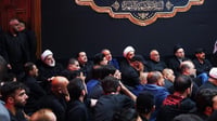 صورة: ظهور جديد لعادل عبدالمهدي بجانب السوداني والخزعل...