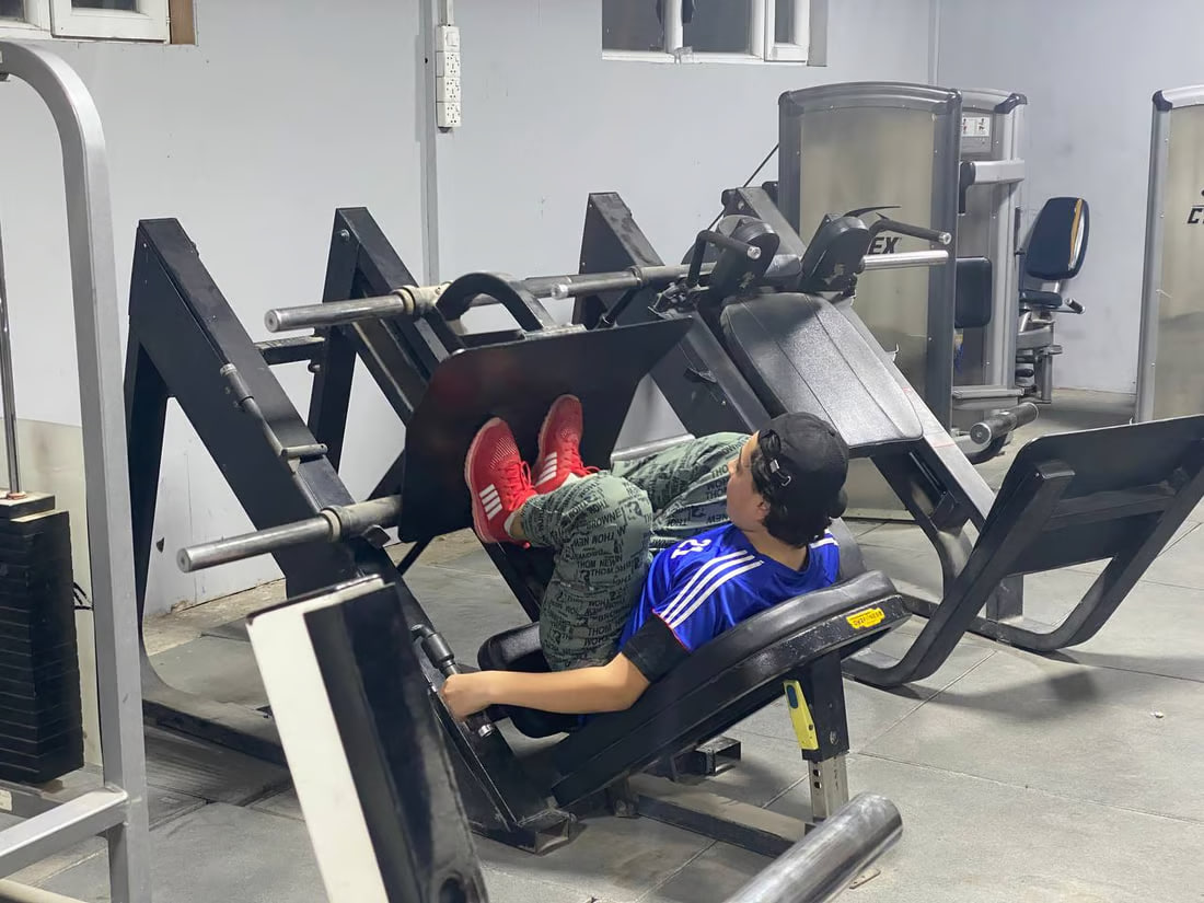 Gyms in Hit see a surge in members preparing to join the security forces