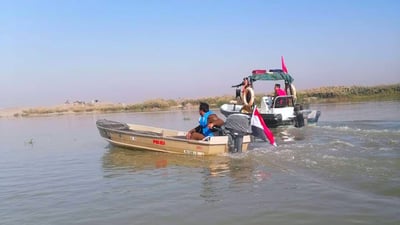 التيار سحبهما إلى قاع النهر.. شرطة النجف تنتشل جثتي شابين غرقا في الكوفة