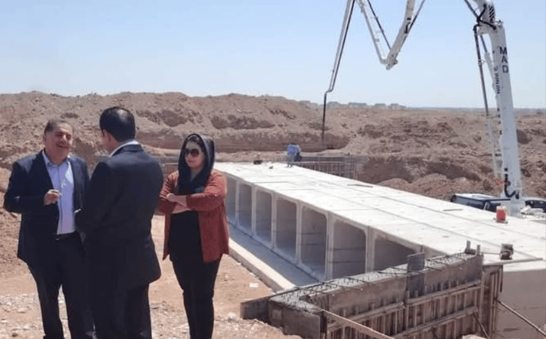 کۆڕنیشەکەی رۆشنبیری تێکدرا و لە شوێنەکەی پردێکی تازە دروستکرا