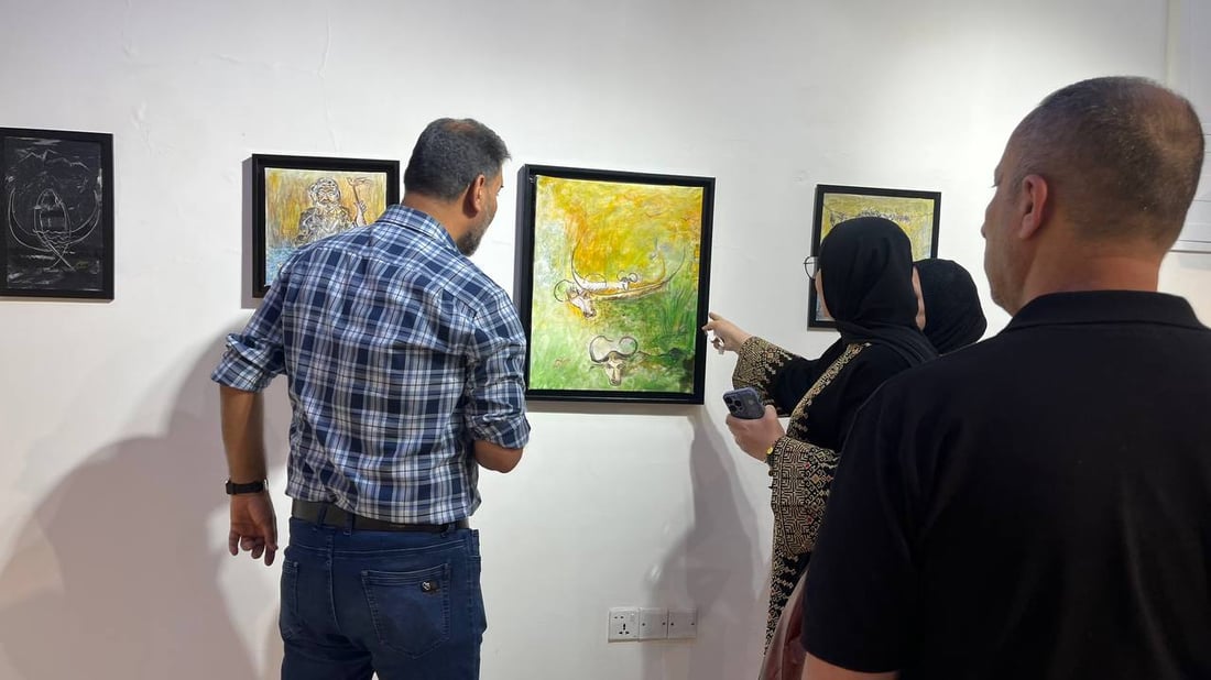 صور: نبراس جاءت لكاليري حامد سعيد.. البصرة تتفاخر باستضافة فناني العراق