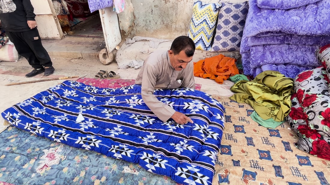 Traditional mattress-making endures in Al-Majar Al-Kabir