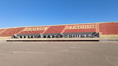 قريباً.. ملعب كركوك الأولمبي يفتح أبوابه للمباريات الدولية والمحلية (صور)