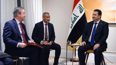 Iraqi PM informs British Foreign Secretary of plans to end International Coalition presence