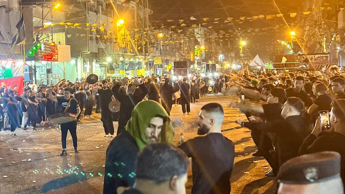 الليل في شارع الكفاح البغدادي.. كل المواكب تتجه إلى هنا (صور)