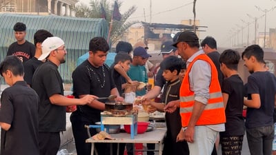 ربما لا يحدث إلا في مدينة الصدر.. فطور العمال جاهز فجراً على امتداد 3 محاور