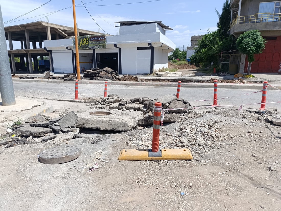 شه‌قامى به‌رده‌م نەخۆشخانەی عەنەب هێشتا داخراوە