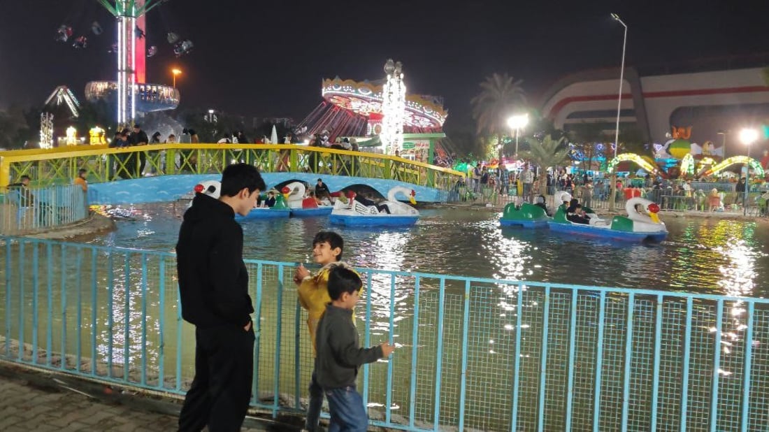 كانت عطلة ناجحة.. مدن الألعاب في زيونة والشعب ستكرر تجربة الدخول المجاني (صور)