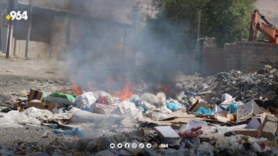 زبڵ و خاشاک سیمای دوزخورماتووی تێکداوە
