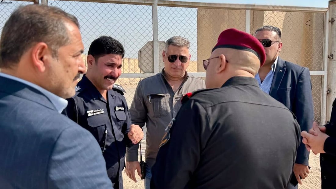 انسحاب جهاز مكافحة الإرهاب.. قوة جديدة تتسلم الباب الخلفي لمطار البصرة