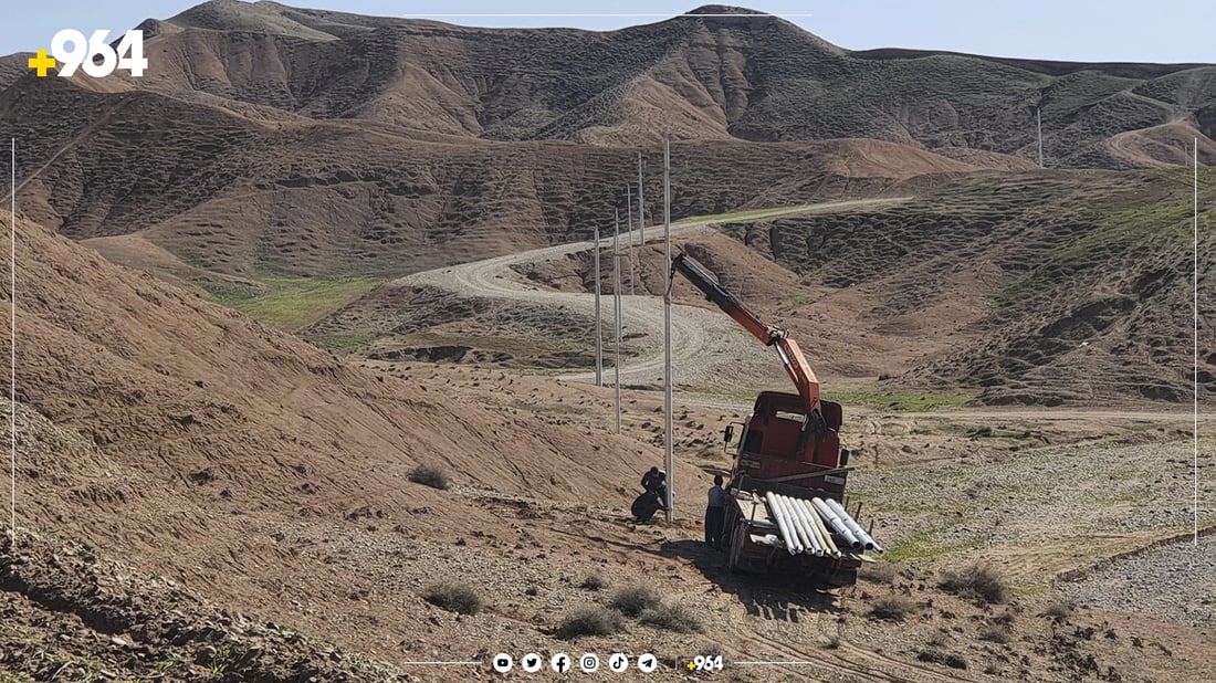 كاره‌بای نیشتمانی ده‌گه‌یه‌نرێته‌ گوندێكی رازیانە