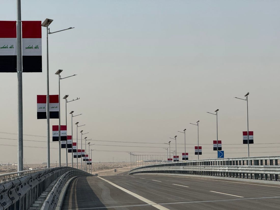 السوداني يفتتح المقطع الأول من طريق التنمية