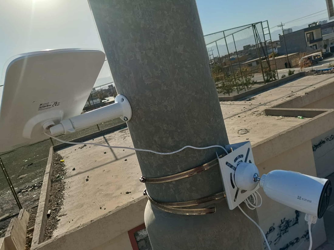 کامێرای چاودێری بۆ ئەو کەسانە خۆڵ و خاشاک فڕێدەدەن دانرا