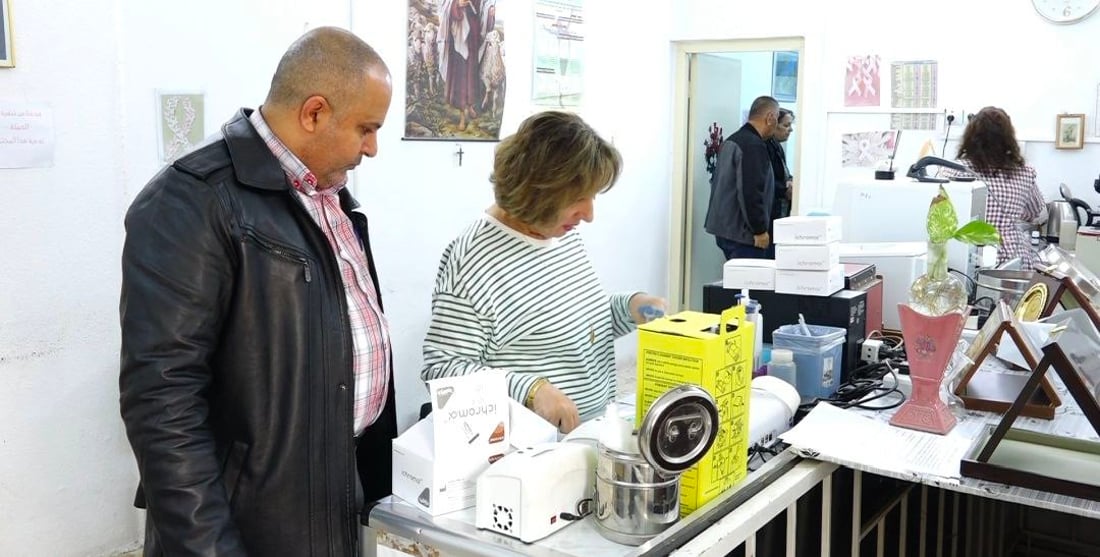 أكبر كنائس كركوك مفتوحة لعلاج كل الفقراء ومشاكل النظر عند الأطفال هي الأعلى (صور)