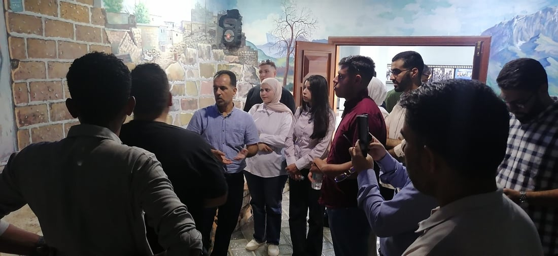 ژماره‌یه‌ک خوێندكارى وڵاتانی عەرەبی سه‌ردانى مۆنۆمێنتى هه‌ڵه‌بجه‌یان كرد