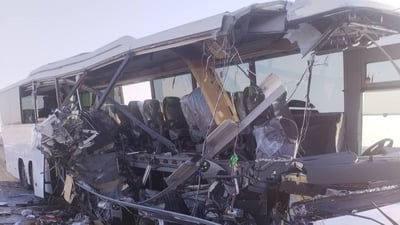 مصرع 7 أشخاص وإصابة 35 في حادث مروع غرب الناصرية