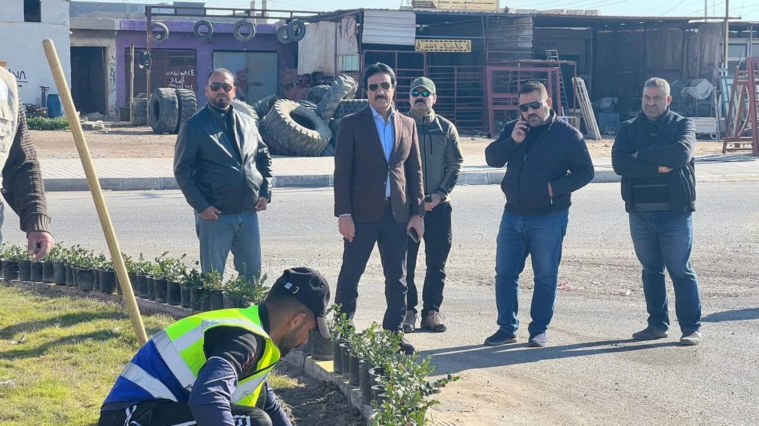 حملة التشجير الربيعية انطلقت.. صور من 8 مدن في الأنبار