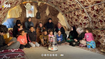 ئاوارەیەکی سەڵاحەدین خاوەنی 26 منداڵە و یەکێک لە منداڵەکانی ناولێناوە کوردستان