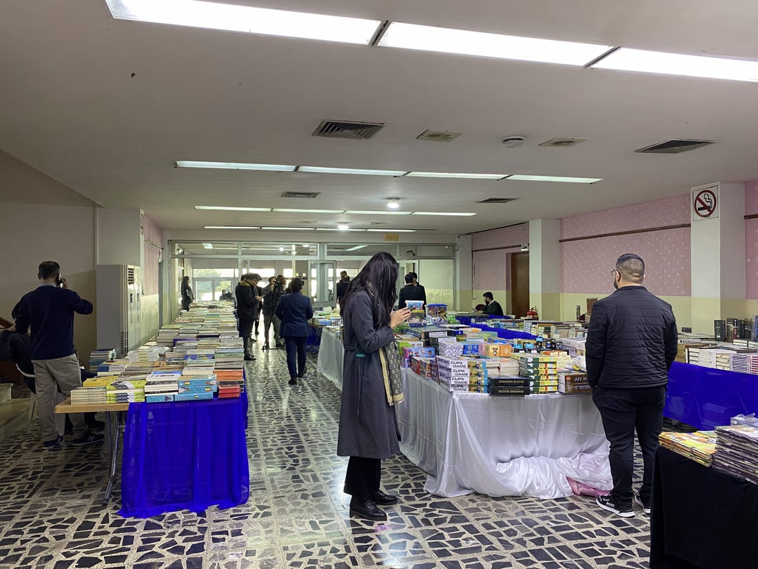 Local Erbil book fair kicks off with major discounts and diverse selection