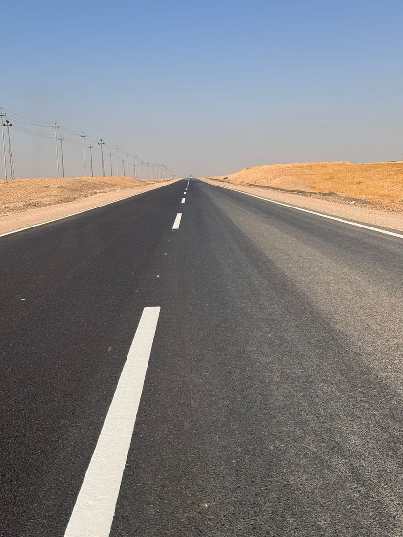 قريباً.. طريق كركوك موصل جاهز للاستخدام (صور)