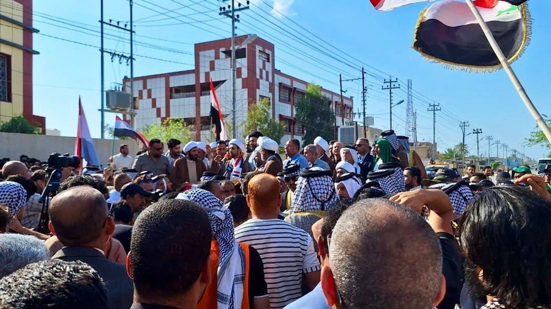 North Basra protests demand dismissal of local commissioner