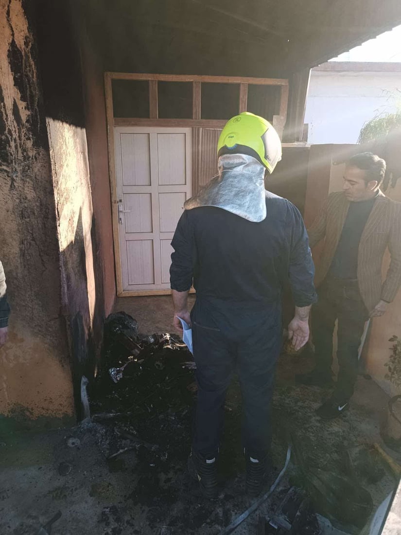 Gas leak causes house fire in Zakho