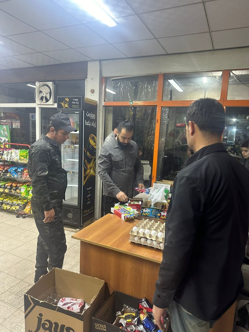 حەوت هەزار پارچەى تەقەمەنى دەستی بەسەردا گیرا