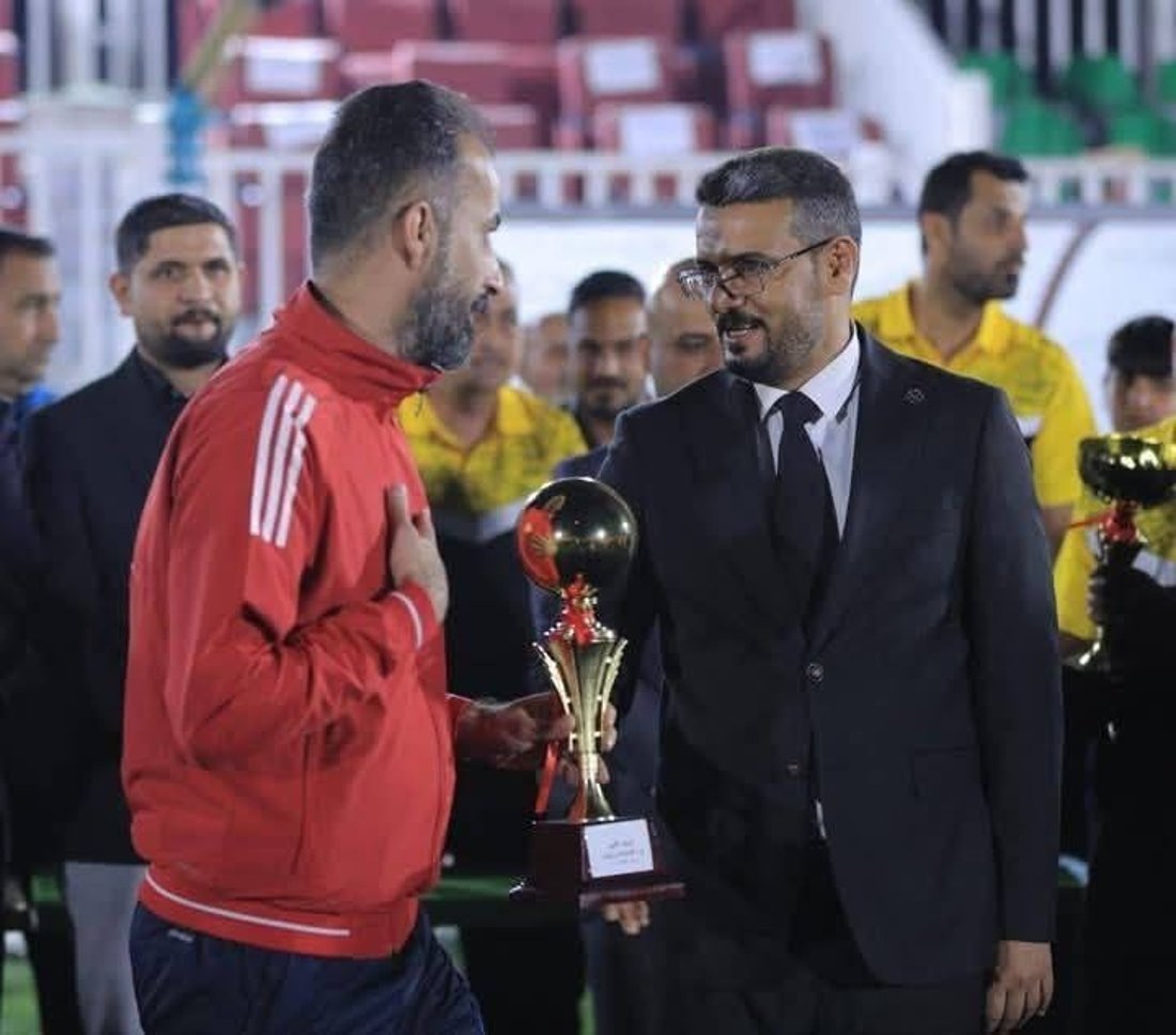 حسان بن ثابت تغلب على مهد الحضارات في نهائي بطولة ميسان بكرة القدم