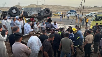 Three killed, one injured in traffic collision in Khanaqin