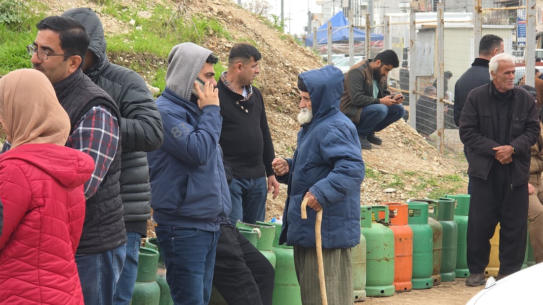 سلێمانی؛ چیتر لەبەردەم کارگەکان غاز دابەشناکرێت