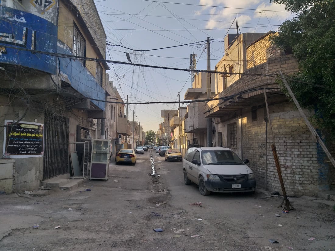 منزل كاظم الساهر لا يزال شاخصاً في الحرية.. لم يتغيّر سوى طلاء جدرانه