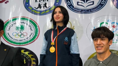 مشاهد غير مسبوقة.. رقص رياضي في مواي تاي البصرة ومشاركة واسعة للفتيات