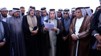 تظاهرة لعشائر آل بدير: أنقذونا من تجاوز المتنفذين على ن...