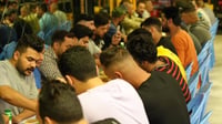 الكوت: صالة كمال أجسام تقيم مأدبة رمضانية استذكاراً لأ...